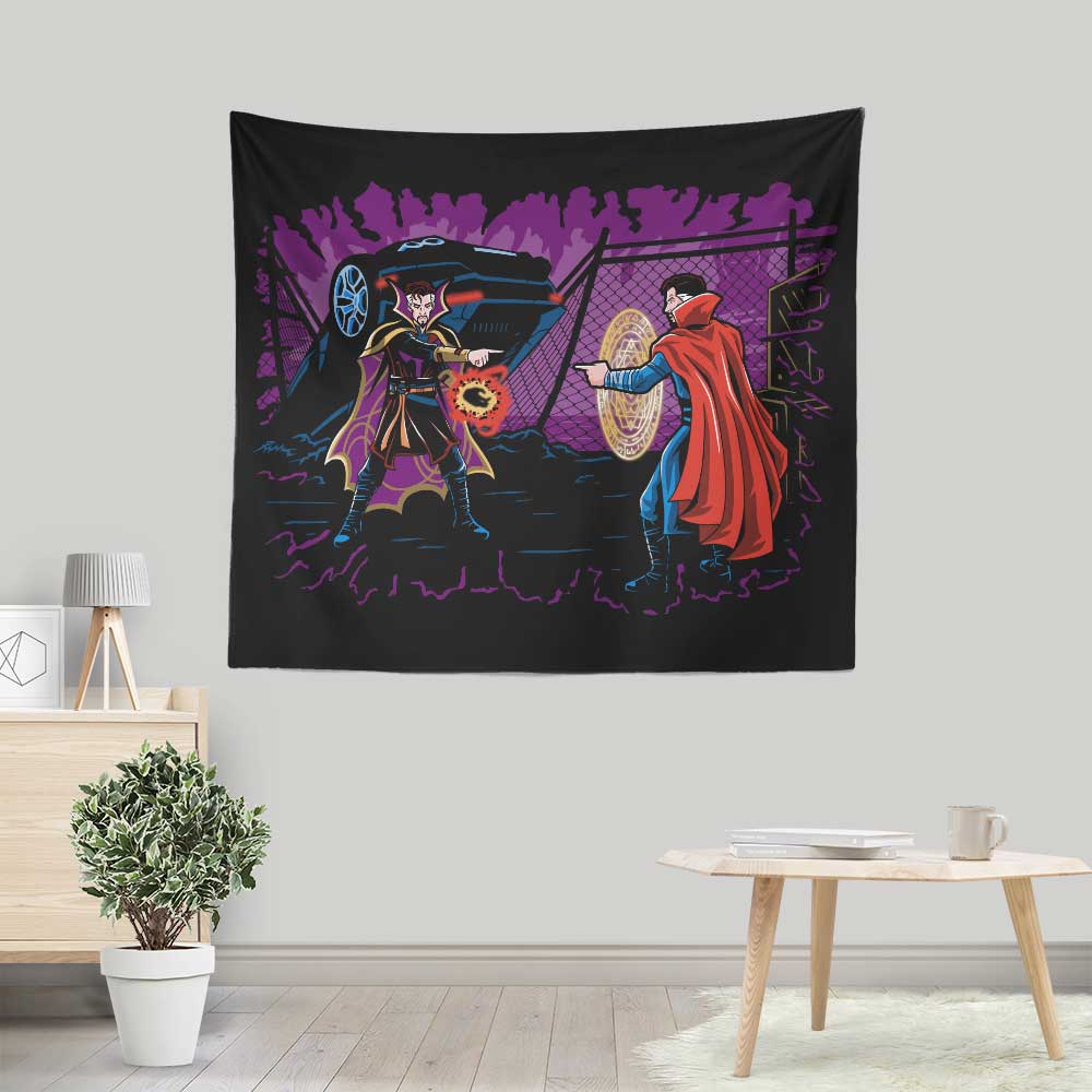 Striking Wall Tapestry - Heartless Reflection by Prime Premne Design