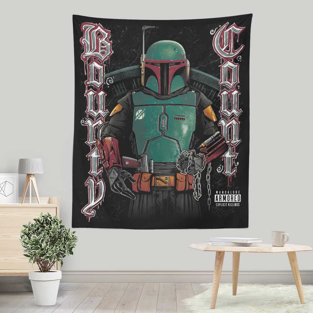 CappO's Bounty Count Decorative Wall Tapestry for Indoor and Outdoor Use