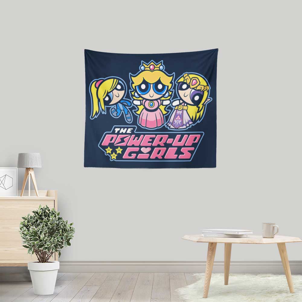 Powerful Girls Wall Tapestry by BiggStankDogg