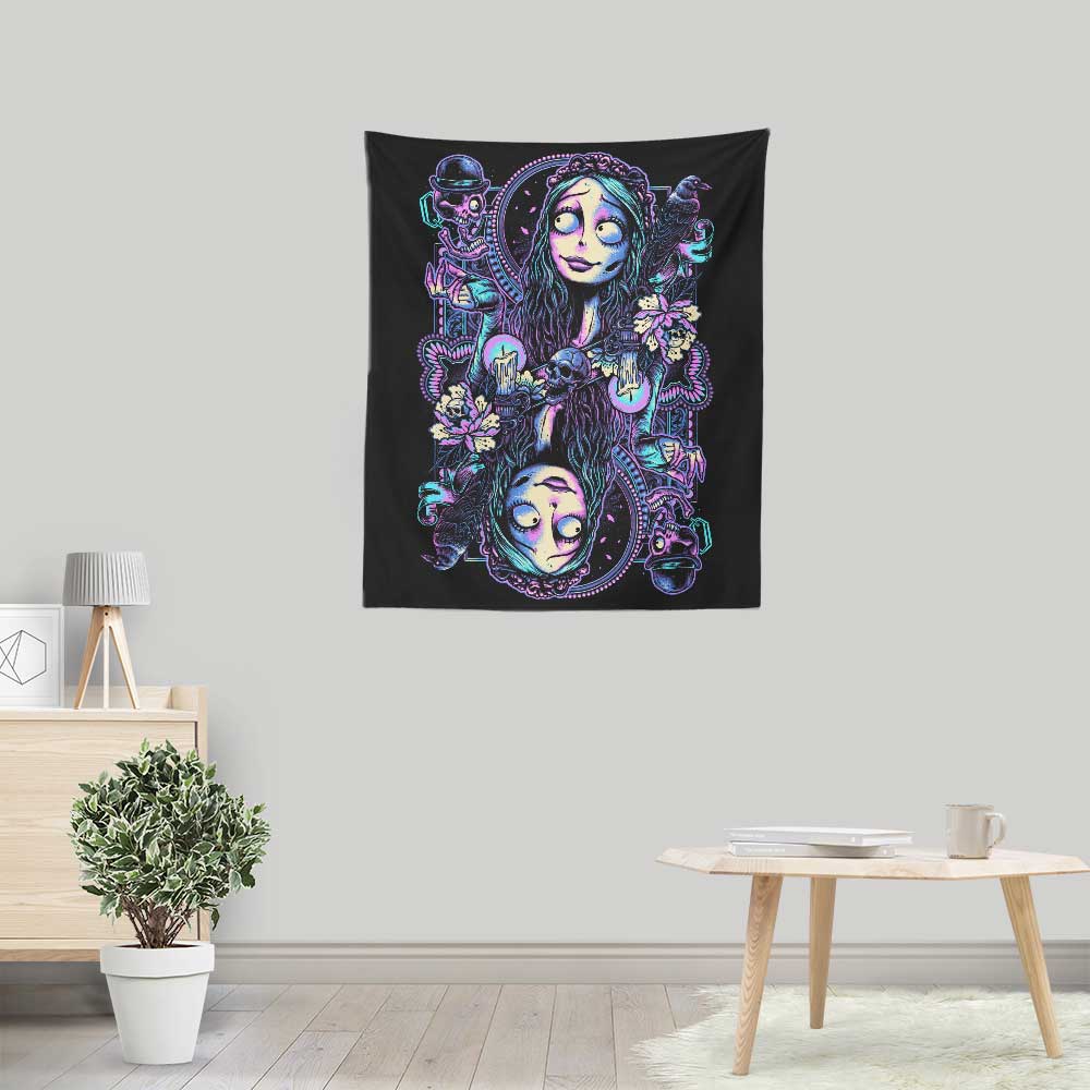 Corpse Suit Wall Tapestry - A Unique Wall Decor Item