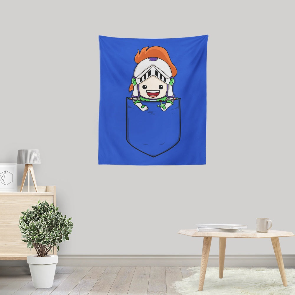 Space Ranger Teerion - High - Quality Wall Decorative Tapestry