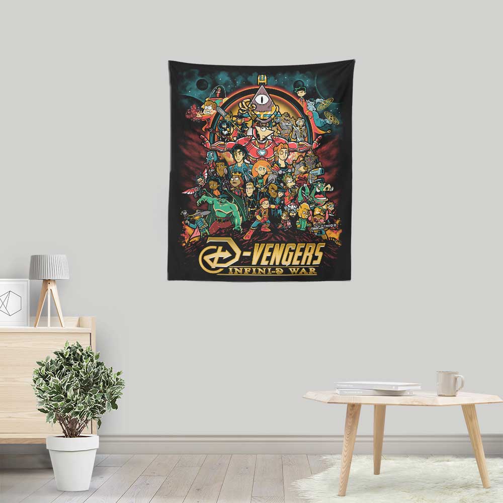 Infini-D War Lightweight Polyester Wall Tapestry by Prime Premne Design