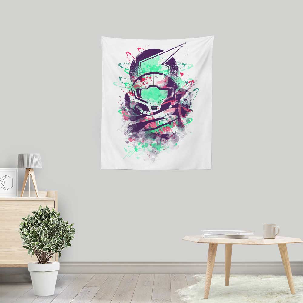 Watercolor Bounty Hunter Wall Decorative Tapestry