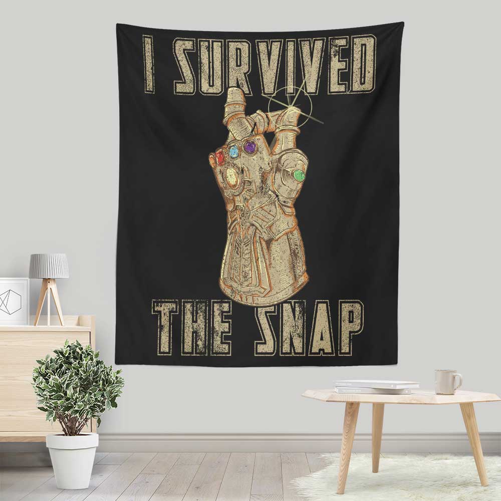 I Survived the Decimation Wall Decorative Polyester Tapestry by Legendary Phoenix