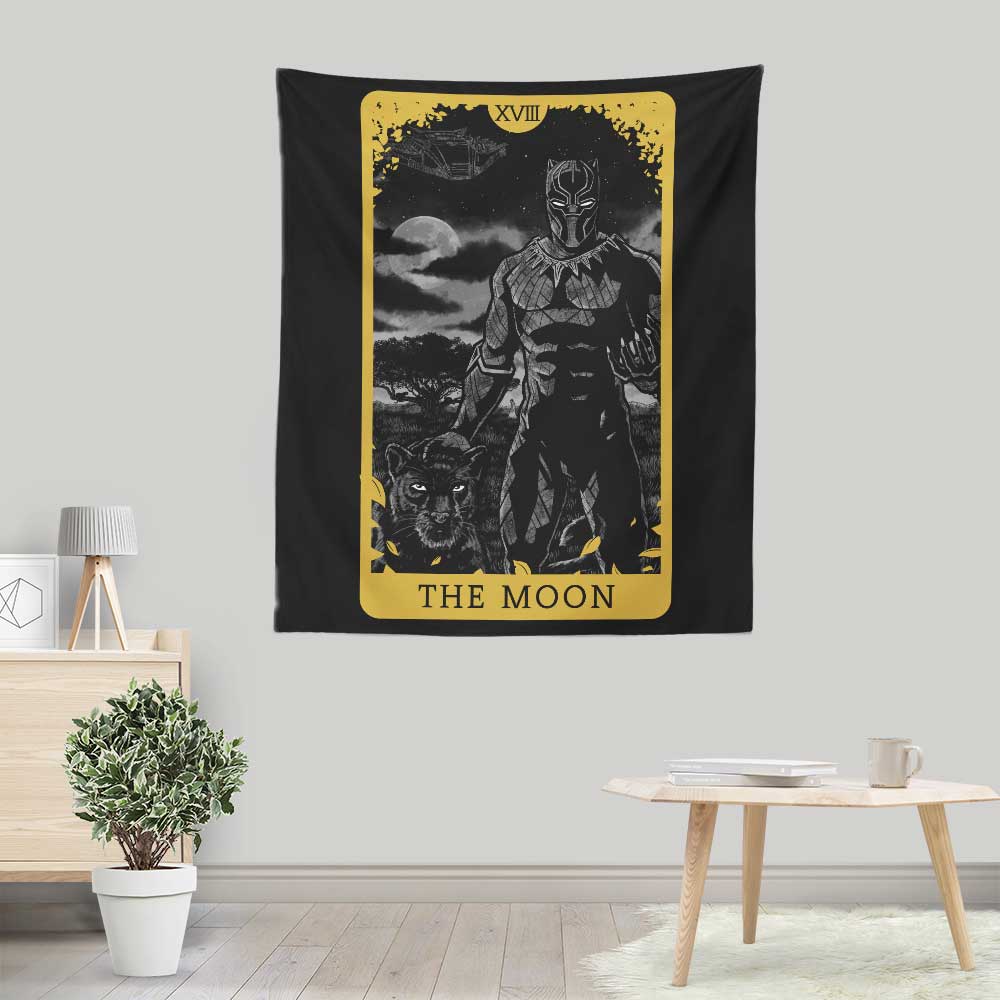 Tarot - The Moon Wall Decorative Tapestry for Indoor and Outdoor Use