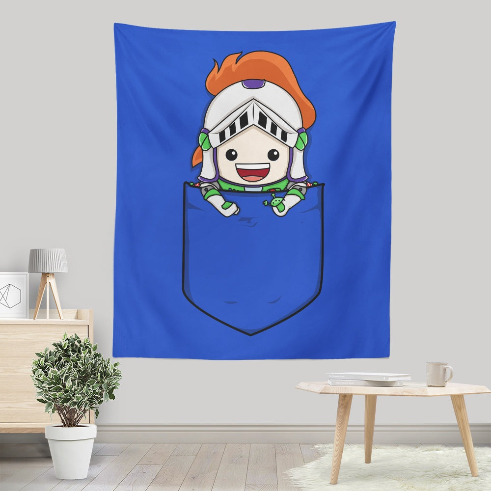Space Ranger Teerion - High - Quality Wall Decorative Tapestry