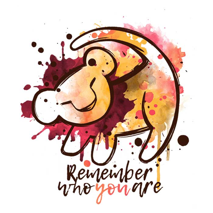 Inspiring 'Remember Who You Are' Wall Tapestry for Home Decor