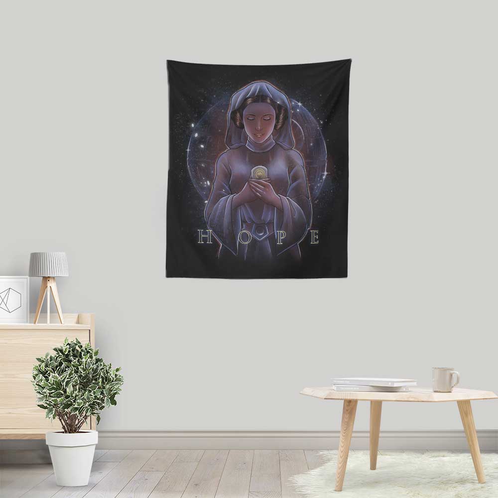 Inspiring Hope Wall Tapestry by Saqman