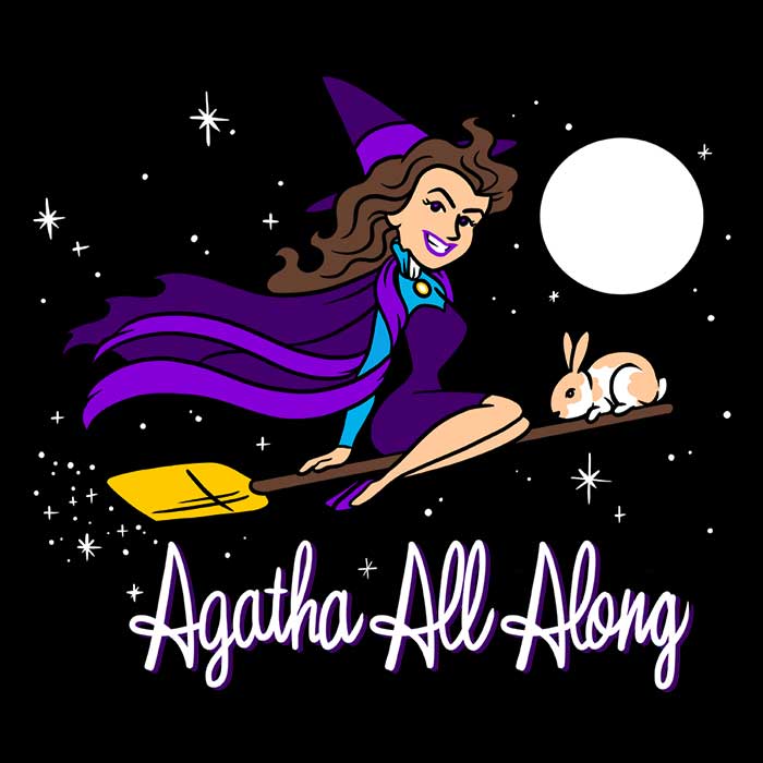 Agatha All Along Wall Decor - High - Quality Wall Tapestry