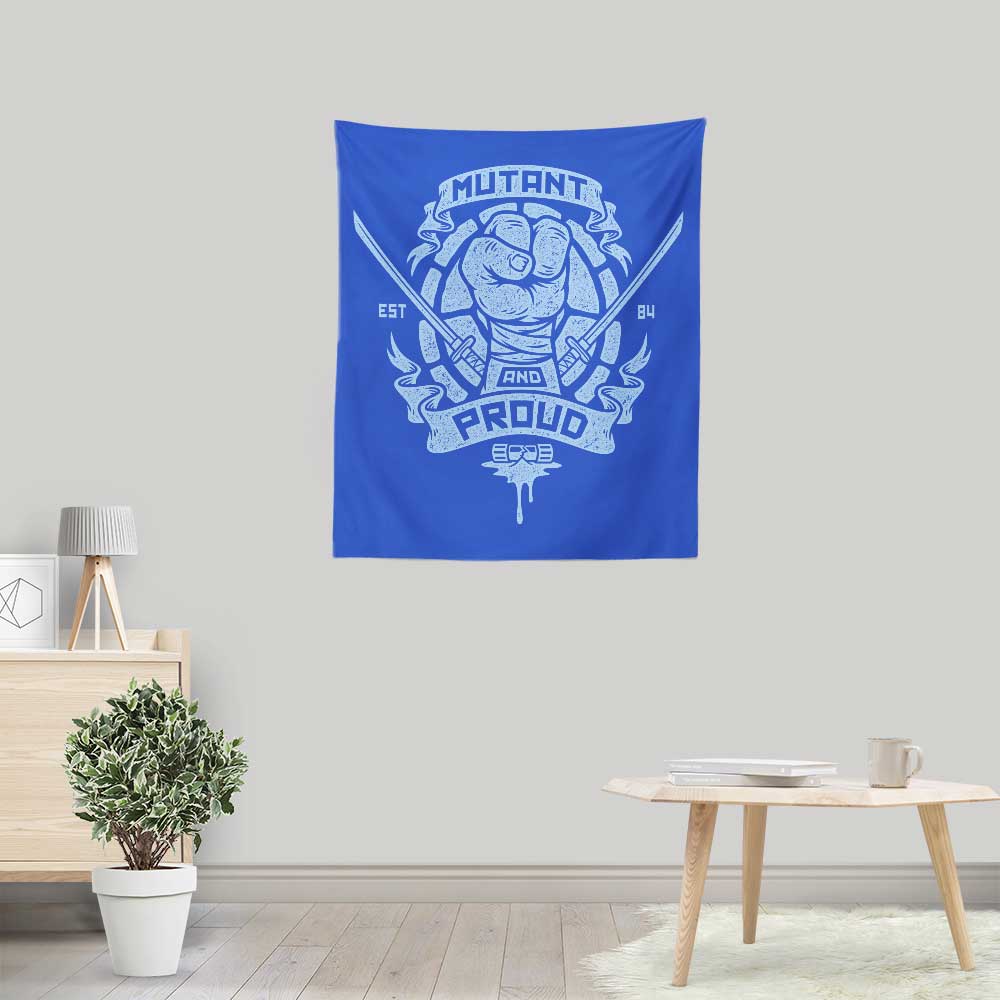 Mutant and Proud - Leo Wall Decor Tapestry by Brandon Wilhelm Art