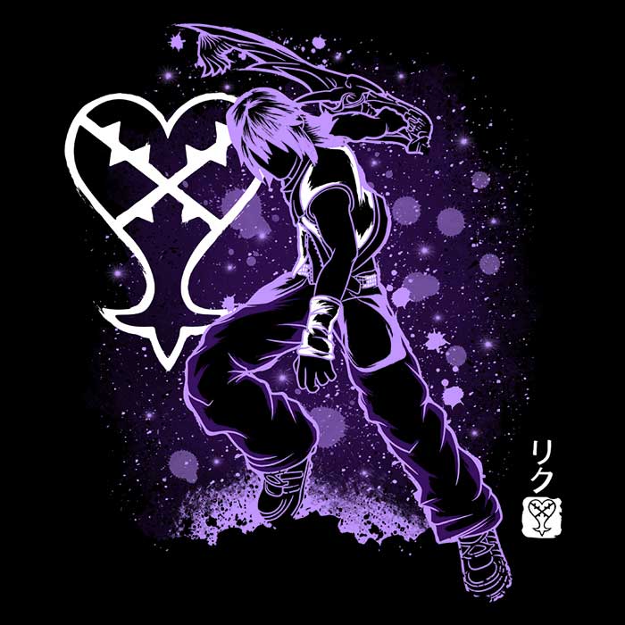 Lightweight Polyester Wall Tapestry - The Keyblade Wielder Design