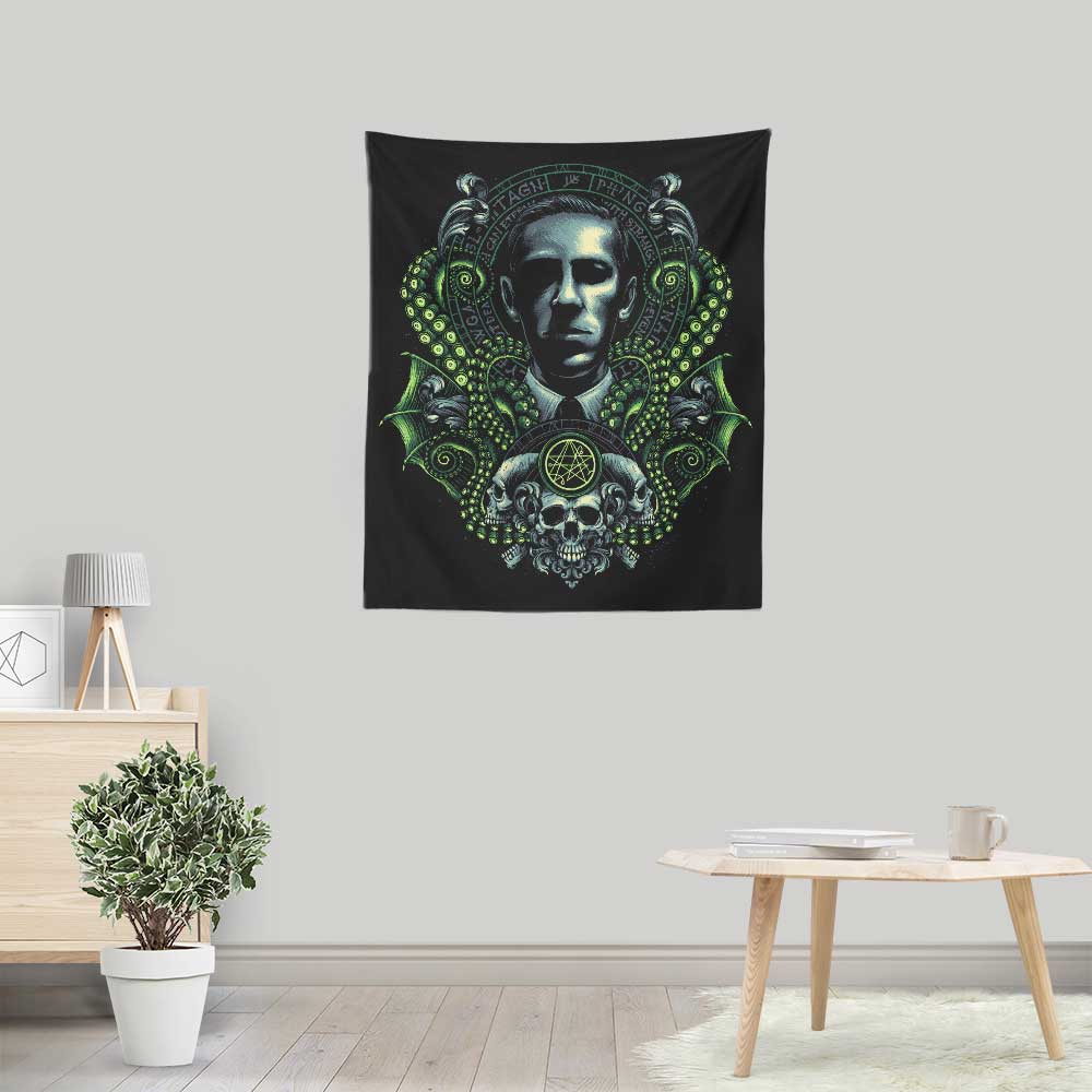 Glitchygorilla's Lightweight Polyester Abyss Sigil Wall Tapestry