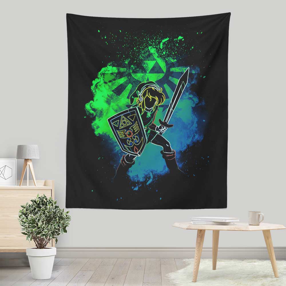 Vintage Wall Tapestry - Soul of the Past by Donnie Illustrations