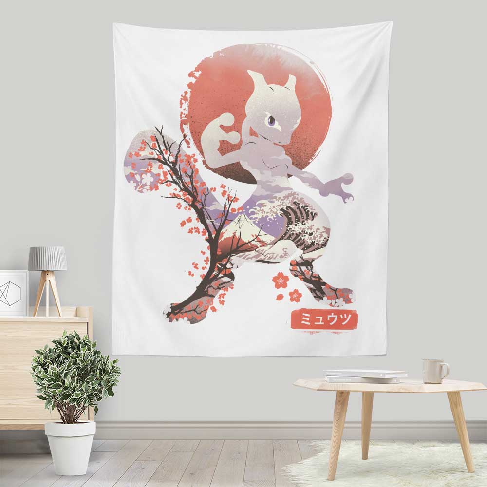 Ukiyo Psychic Wall Decorative Tapestry by Dandingeroz