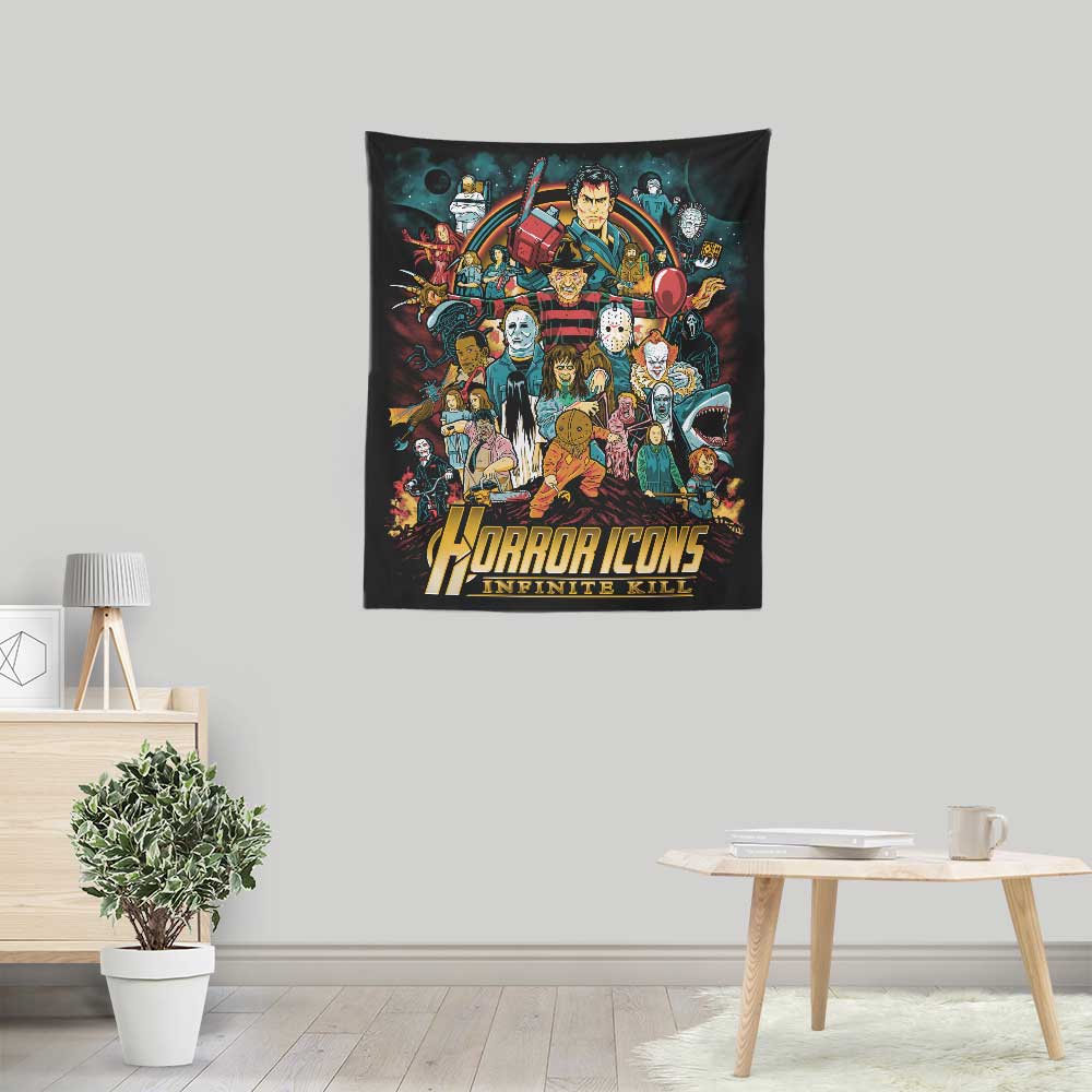 Infinite Kill Wall Decorative Polyester Tapestry