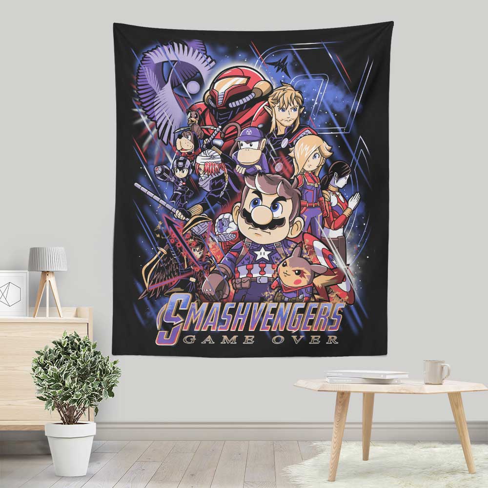 Prime Premne Design Smash Over Wall Decor Tapestry
