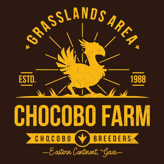 Alundrart Design's Charming Chocobo Farm Wall Tapestry