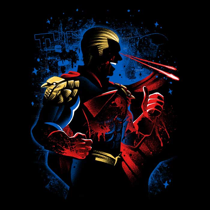 Alemaglia's Vivid Unstable Patriot Lightweight Wall Tapestry