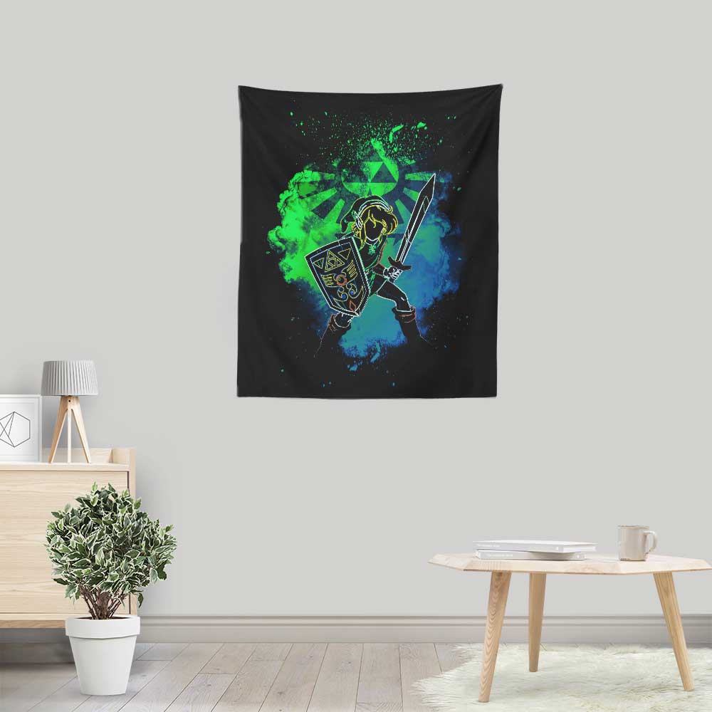 Vintage Wall Tapestry - Soul of the Past by Donnie Illustrations