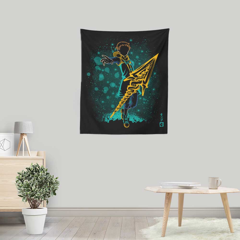 Soulkr's Lightweight Polyester Wall Tapestry: The Sin of Sloth