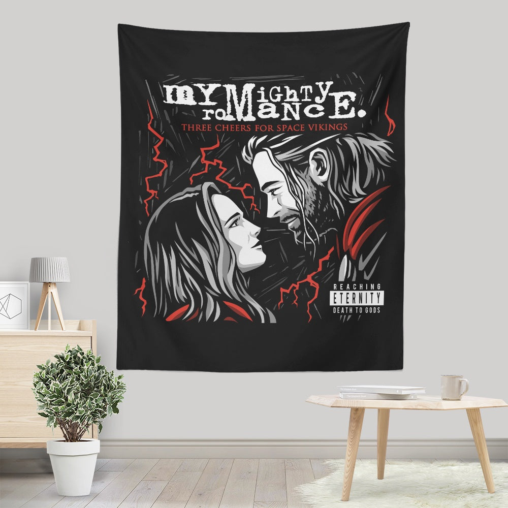 My Powerful Love Story Wall Tapestry for Indoor and Outdoor Decor