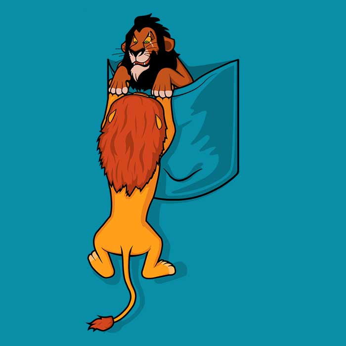 Portable Raffiti Pocket King Wall Tapestry for Decor
