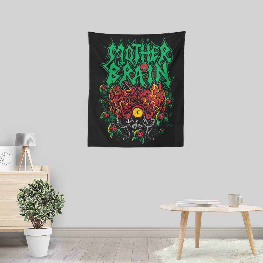 Draculabyte's 'Wrath of Mother' Decorative Wall Tapestry