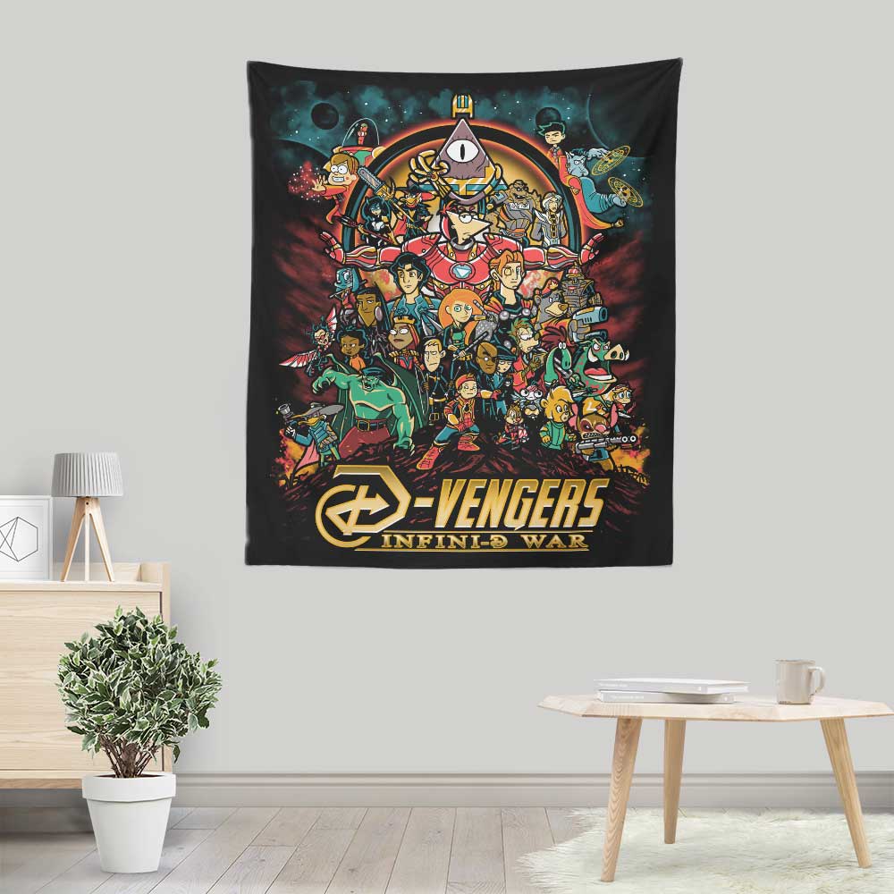 Infini-D War Lightweight Polyester Wall Tapestry by Prime Premne Design