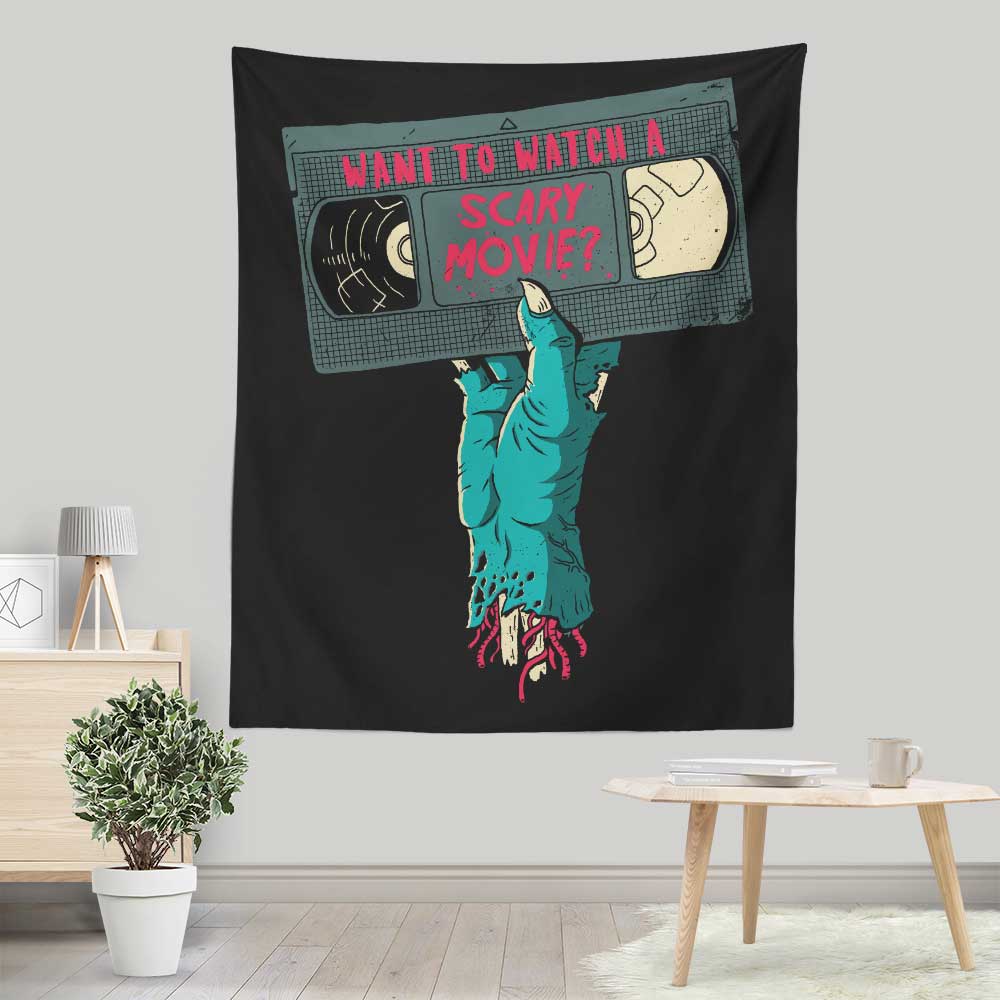 Scary Movie Themed Wall Decor - Polyester Wall Tapestry