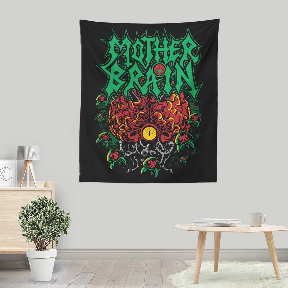 Draculabyte's 'Wrath of Mother' Decorative Wall Tapestry