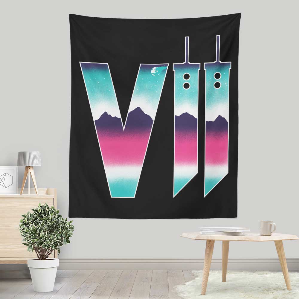Neon Fantasy VII - Exquisite Wall Decorative Tapestry