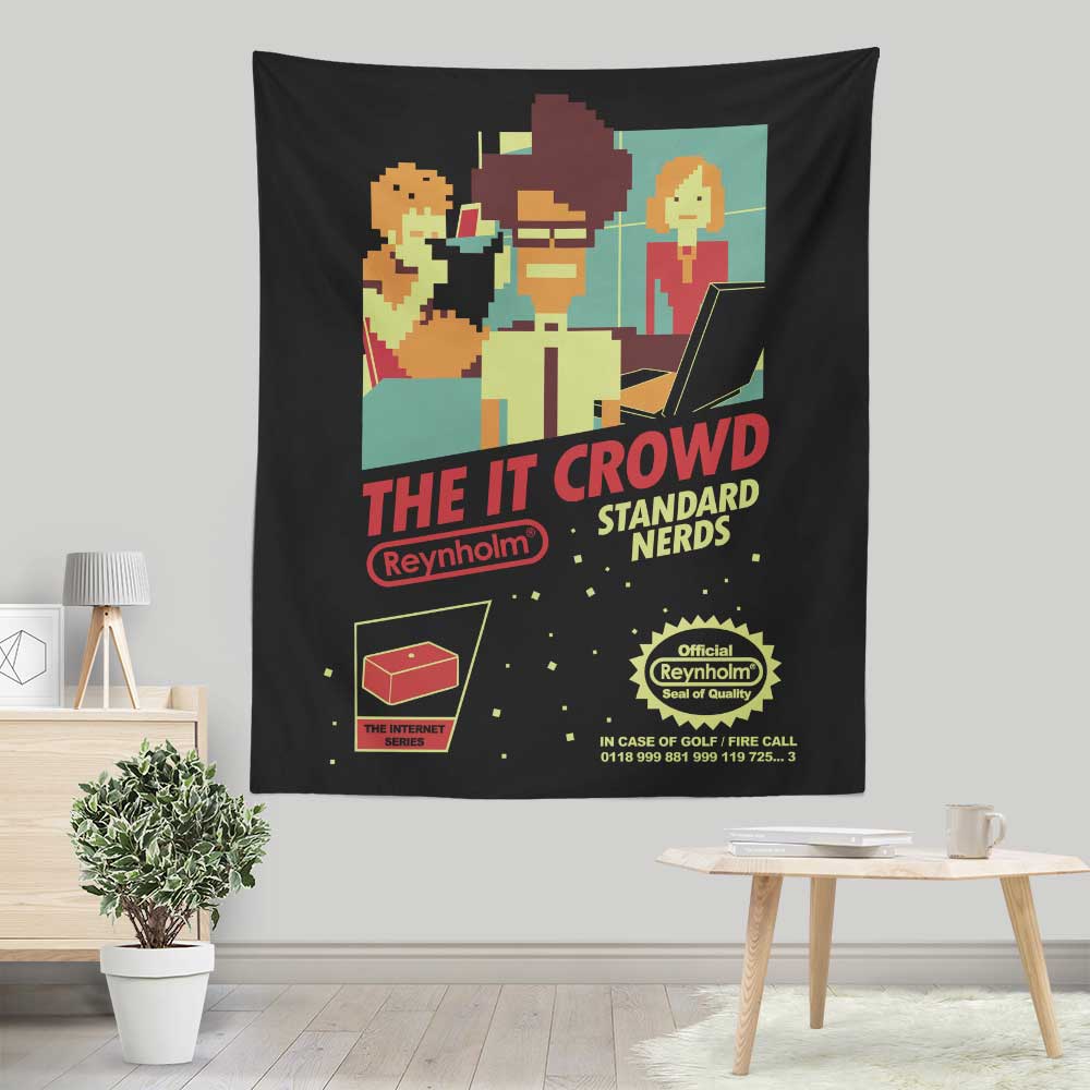 Standard Nerds Wall Decor - Polyester Wall Tapestry
