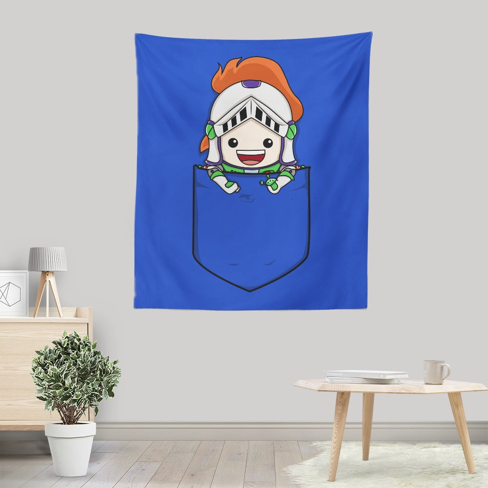 Space Ranger Teerion - High - Quality Wall Decorative Tapestry