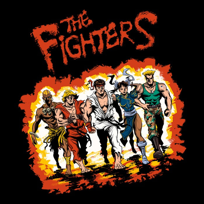 The Fighters Wall Tapestry - Decorative Wall Art by Zascanauta