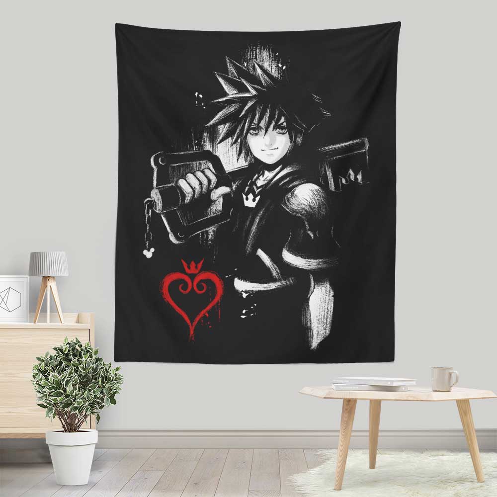 BlancaVidal's Sora Ink Lightweight Polyester Wall Tapestry