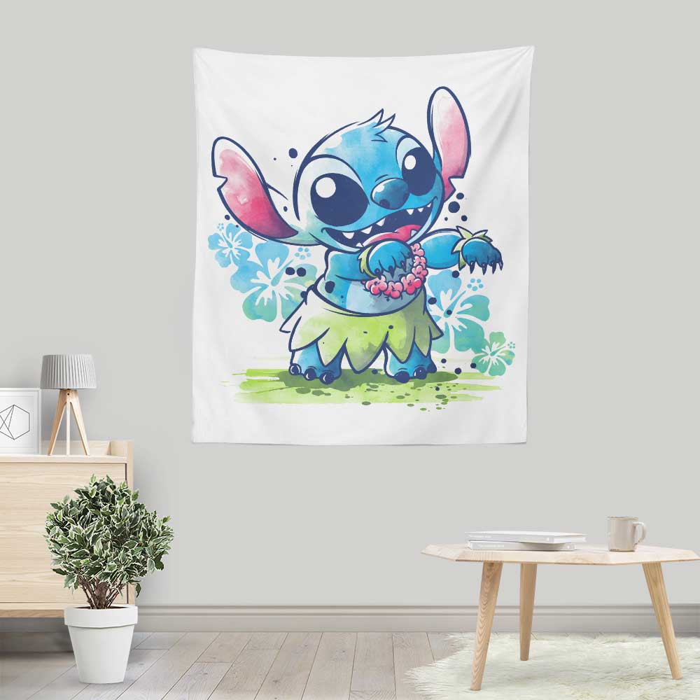 Exquisite Hula Dance Experiment Wall Tapestry for Indoor and Outdoor Decor