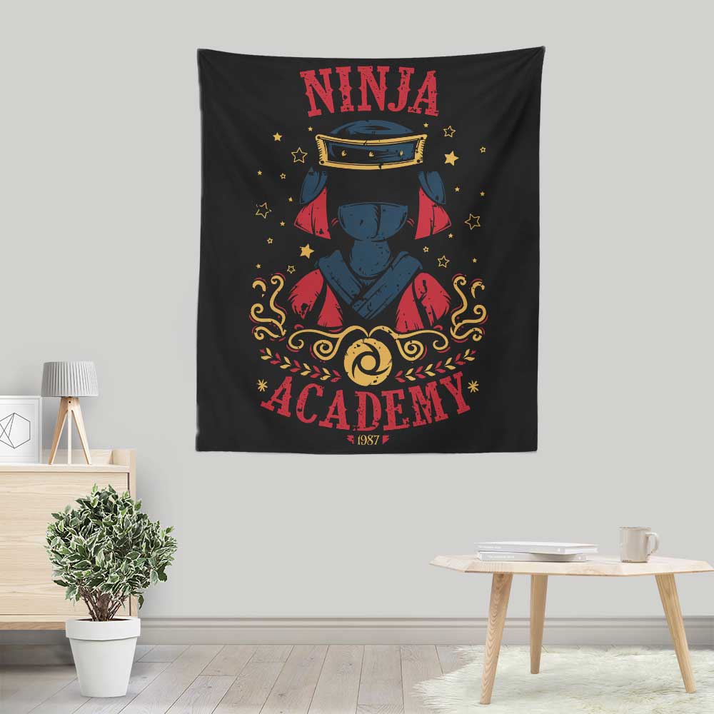 High - Quality Wall Decor - Ninja Academy Wall Tapestry by Soulkr