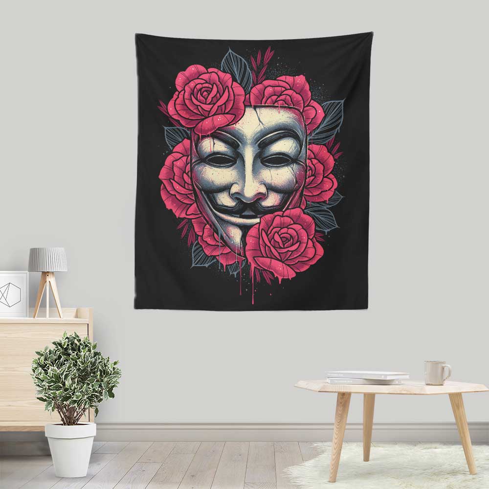 Let the Revolutionary Bloom Unfold - Stylish Wall Tapestry