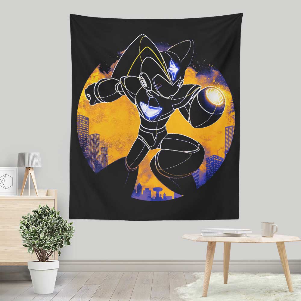 Stylish Bass Orb Wall Tapestry by Donnie Illustrations