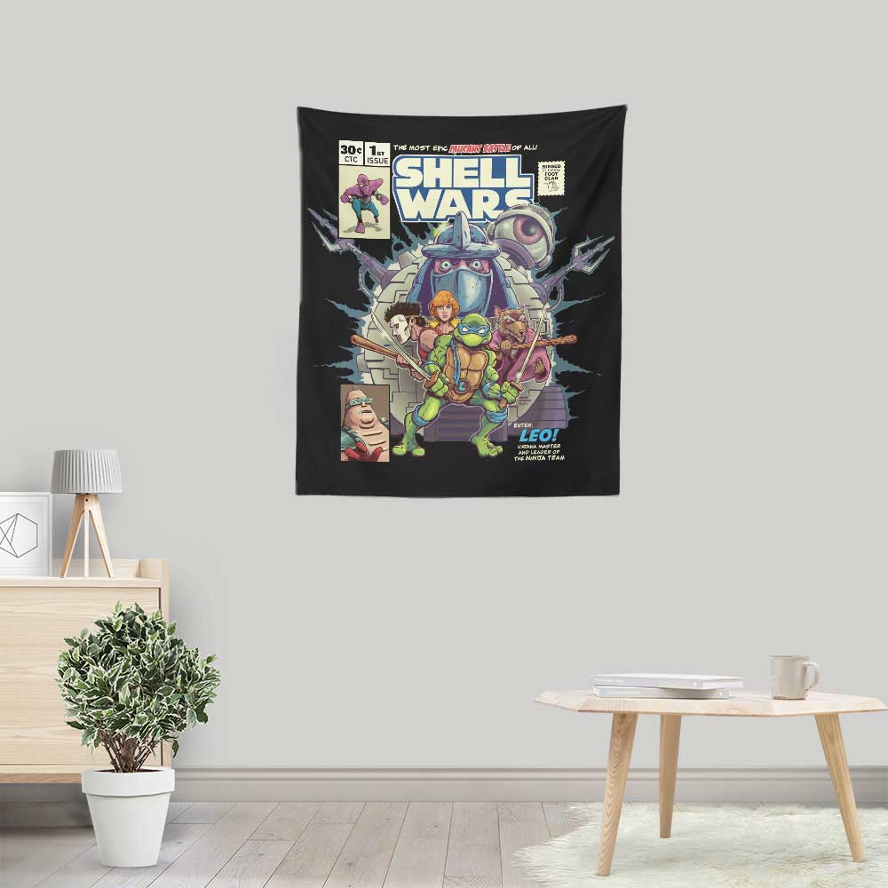 Shell Wars - Stunning Wall Tapestry for Home Decor