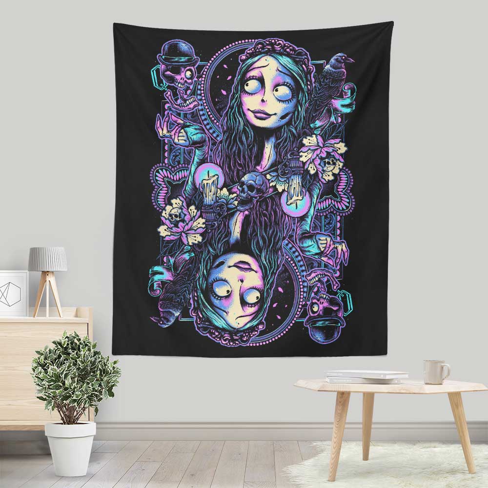 Corpse Suit Wall Tapestry - A Unique Wall Decor Item