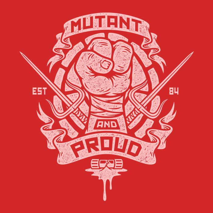 Proud Mutant Raph Wall Tapestry by Brandon Wilhelm Art