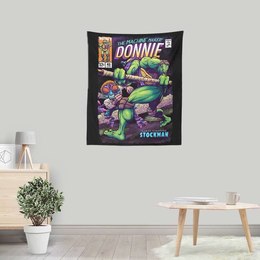 The Machine Maker - Exquisite Wall Tapestry by B - Fan