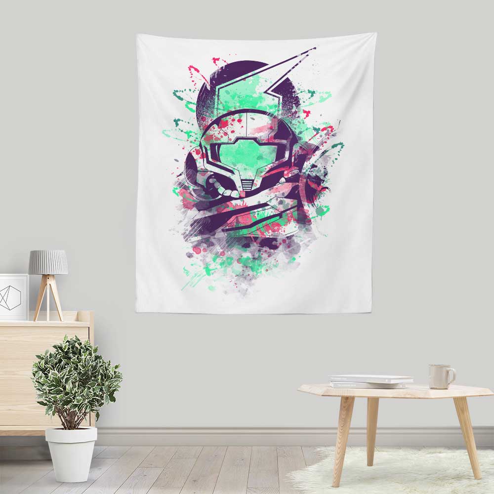 Watercolor Bounty Hunter Wall Decorative Tapestry