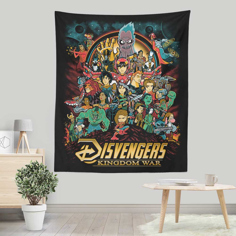 Kingdom War Themed Decorative Wall Tapestry by Prime Premne Design