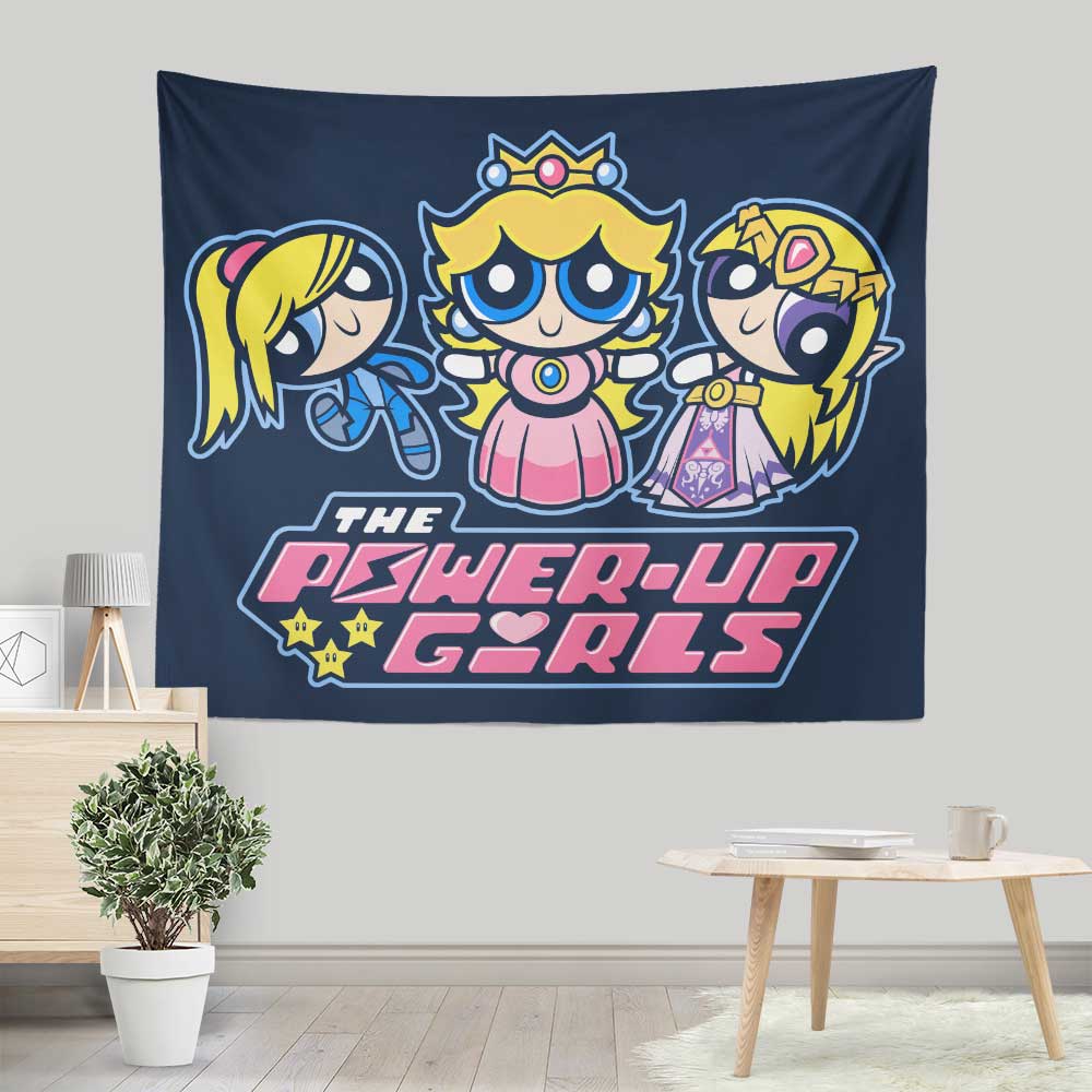 Powerful Girls Wall Tapestry by BiggStankDogg