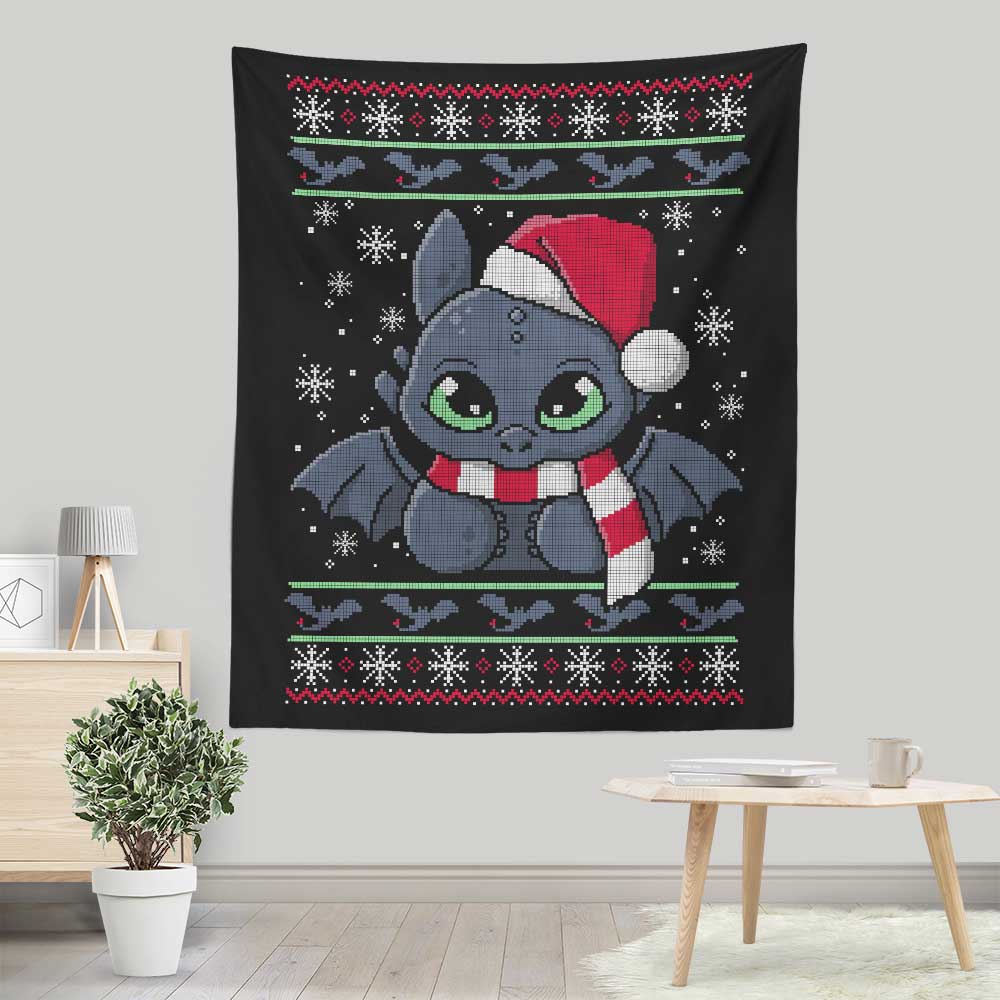 NemiMakeIt Dragon Sweater Design Wall Decorative Tapestry