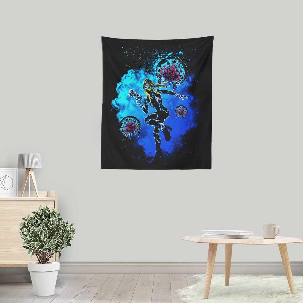Donnie Illustrations' Zero Suit Soul Lightweight Wall Tapestry