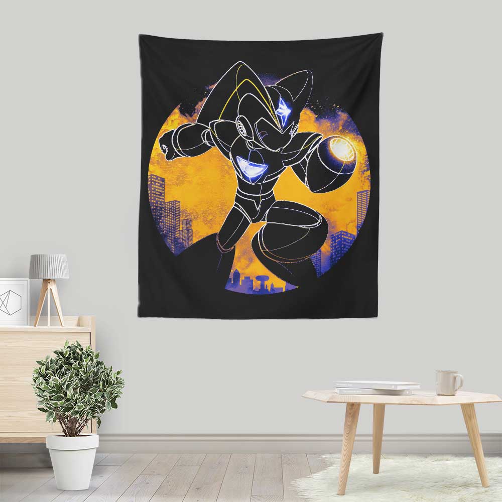 Stylish Bass Orb Wall Tapestry by Donnie Illustrations