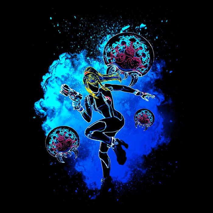 Donnie Illustrations' Zero Suit Soul Lightweight Wall Tapestry